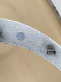 фото thumb №5, Защита хром панель фары капот лампы правый mini r56 lift 7149906