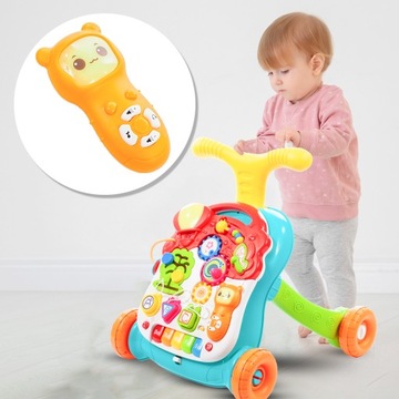 ИНТЕРАКТИВНЫЙ ОБРАЗОВАТЕЛЬНЫЙ СТОЛ WALKER PUSHER 5 в 1