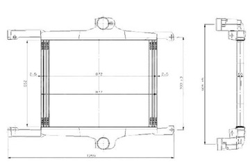 фото thumb №11, Nrf 309272 радиаторов воздуха наддувный