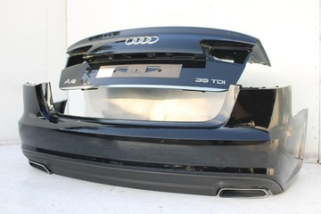 фото thumb №9, Audi a6 sedan зад бампер задній кришка багажника 4g 4g5 лампи 0e0e ly9t myth