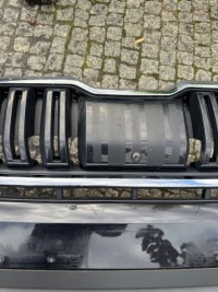 фото thumb №7, Бампер перед передній lf9r чорний 6xpdc камера skoda kodiaq i 565 2016-2021