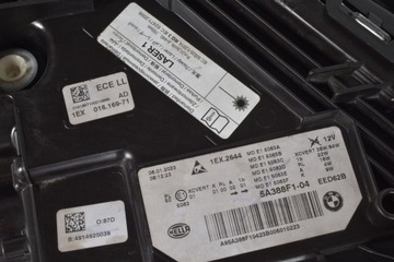 фото thumb №12, Bmw 5 g30 g31 lci рестайлінг лампа ліва права laser тінь чорний комплект оригінальний номер