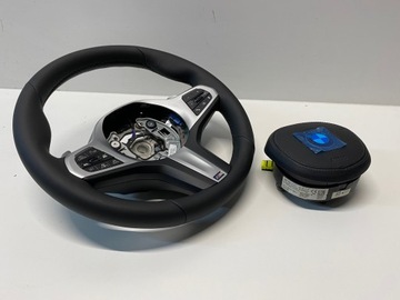 фото thumb №9, Новая m sport руль bmw g20 g22 f40 f44 g30 g05 g11 g26 g01 подушка безопасности acc