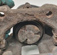 фото thumb №6, Суппорт тормозной левый зад bmw 5 f10