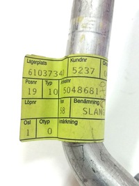 фото thumb №3, Шланг труба wąż кондиціонера saab 95 5048681