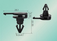 фото thumb №2, Кліпса зачіп супорт накладки крила передній mini r50 r52 r53 7137036159