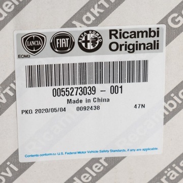 фото thumb №10, Fiat оригинальный номер 55273039