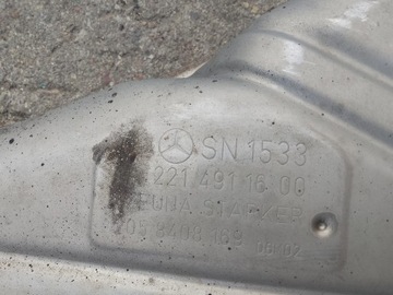 фото thumb №5, Mercedes s w221 06- глушник кінцевий вихлоп a2214911500