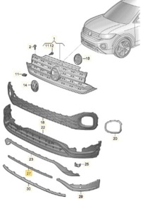 фото thumb №9, Dpa 88531818002 молдинг декоративная/защитная, бампер