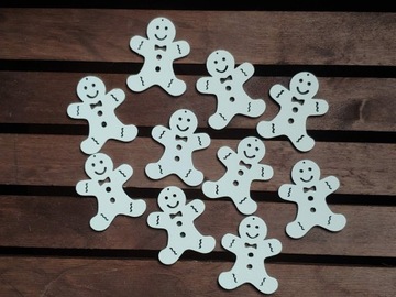 MINI ZAWIESZKA MIX ŚWIĄTECZNA OZDOBA STROIK CHOINKA 5cm 20szt ŚWIĘTA