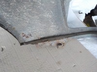 фото thumb №5, Mercedes 190e крыло левый перед