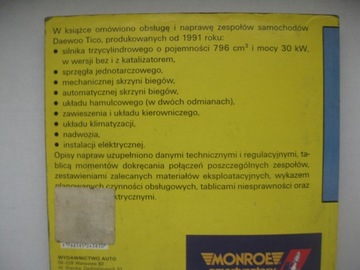 Daewoo Tico ремонтирую сам Daewoo TICO Строительство, сервис и ремонт PL