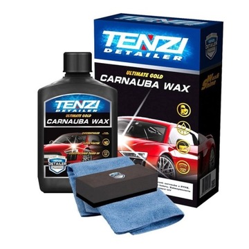 TENZI DETAILER CARNAUBA WAX WOSK 300ml ZESTAW 3el.