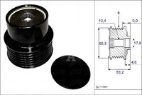 фото thumb №2, Генератор - сцепление односторонний schaeffler ina 535 0195 10