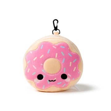 ПЛЮШЕВАЯ ПОДУШКА-МАСКОТ ДЛЯ ПУТЕШЕСТВИЯ + МАСКА ДЛЯ ГЛАЗ TRAVEL DONUT DONUT