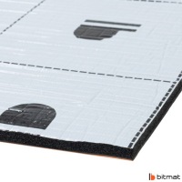 Мат шумоізоляційна wielowarstwowa kb-7,5s 7,5mm izolująca вібрації i szumy Недорого, фото thumb