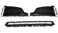 фото thumb №1, Заглушка решітка бампера audi a5 8w6 s-line 16-19 ліва права засіб чорний