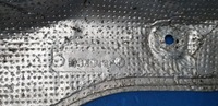 фото thumb №7, Изоляция защита тепловая лист maserati ghibli m157 3.0 v6