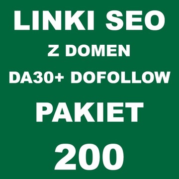 SEO-ссылки с доменов DA30+ dofollow 200 ССЫЛОК