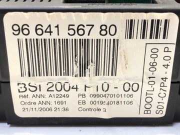 фото thumb №5, Модуль bsi citroen c3 i 9664156780 хэтчбек блок управления