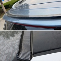 фото thumb №12, Спойлер универсальный спойлер задней крышки багажника накладка карбон 150 cm