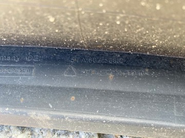VW TOURAN R LINE 5TA СПОЙЛЕР БАМПЕРА ХРОМ 5TA807568C ОРИГИНАЛ