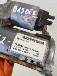 Стартер 55591492 opel corsa e fiorino doblo 1.3 cdti b13dte e6 Київ, фото thumb