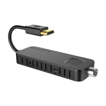 DVB-T2 HEVC Мини-декодер-тюнер для ТВ Spacetronik H.265 PVR HDMI Запись