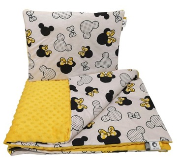 Комплект постельного белья MINKY BLANKET 75x100 PILLOW QUILT 30x40 2шт LILO