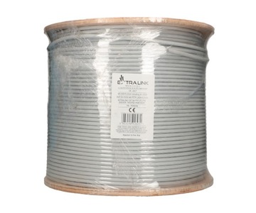 Кабель CAT6A FTP V2 LAN, витая пара, 500 м, 100 % МЕДЬ