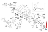 фото thumb №2, Винт дроссельной заслонки mercedes a класс n910143006010