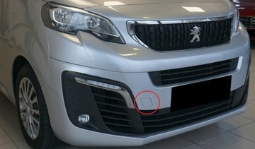 фото thumb №12, Expert jumpy iii traveller spacetourer 2016- заглушка фаркоп перед оригинал