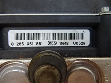 фото thumb №9, Citroen c4 ii b7 1.6 насос гальмівна блок керування abs 0265252034 9677024980