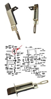 фото thumb №6, Toyota land cruiser j4 замок задних дверь верхний