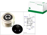 Купить Шкив генератора opel 1,7cdti 09- astra j 1, фото thumb