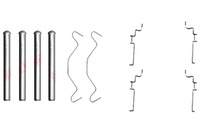 фото thumb №2, Набір монтажний гальмівних колодок задня mitsubishi space star toyota celica