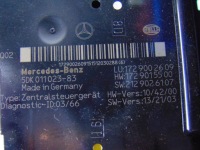 Коробка предохранителей модуль sam mercedes slk r172 w172 1729002609 Доставка, фото thumb