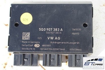 фото thumb №11, Vw golf 7 vii hak буксирувальний + балка зад задня бампера + модуль блок керування 5