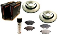 фото thumb №1, Тормозные диски тормозные колодки citroen berlingo peugeot partner i 2002-2008 перед 283mm