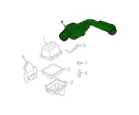 фото thumb №15, Корпус фильтра воздуха резонатор воздухозаборник jeep grand cherokee 2016-2022r.