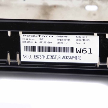 фото thumb №9, Bmw оригинальный номер 51770033556 планка пороговая