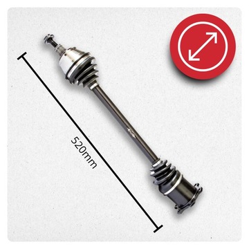 фото thumb №4, Піввісь ліва audi a6 c6 4f 2.8 fsi 3.2 fsi +quattro механічна коробка передач нова