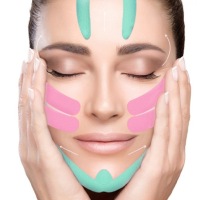 TAŚMA KINESIOTAPE FACELIFTING DO TWARZY TAPE 100cm