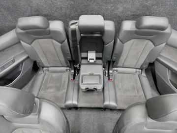 фото thumb №9, Сидіння обшивки комплект шкіра алькантара audi q7 4m