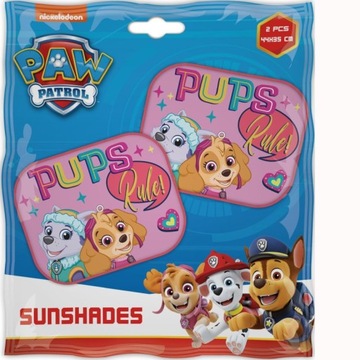 Боковые солнцезащитные козырьки 2 шт. PAW PATROL.