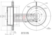 Купить Диск ham. opel t. antara/captiva 303x2 maxgear, фото thumb