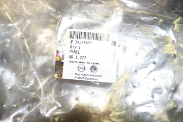 фото thumb №6, Opel astra k рестайлинг 19- направляющая защита ремня верх