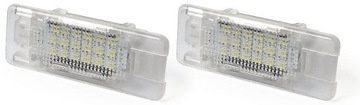 PODŚWIETLENIE OŚWIETLENIE BAGAŻNIKA WNĘTRZA AUTA LAMPKI LED BMW E39 X5 E53