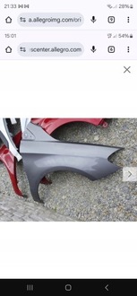 фото thumb №10, Mercedes b-klasa w246 a2468810101 крыло перед передний левый чёрный