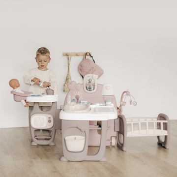 УГОЛОК ДЛЯ УХОДА ЗА БОЛЬШОЙ КУКЛОЙ SMOBY BABY NURSE